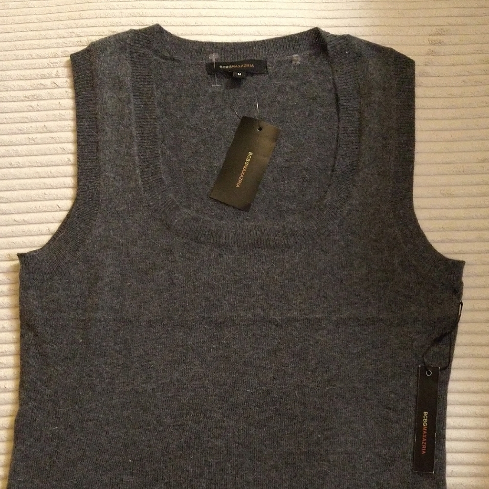BCBG MaxAzria Long Vest